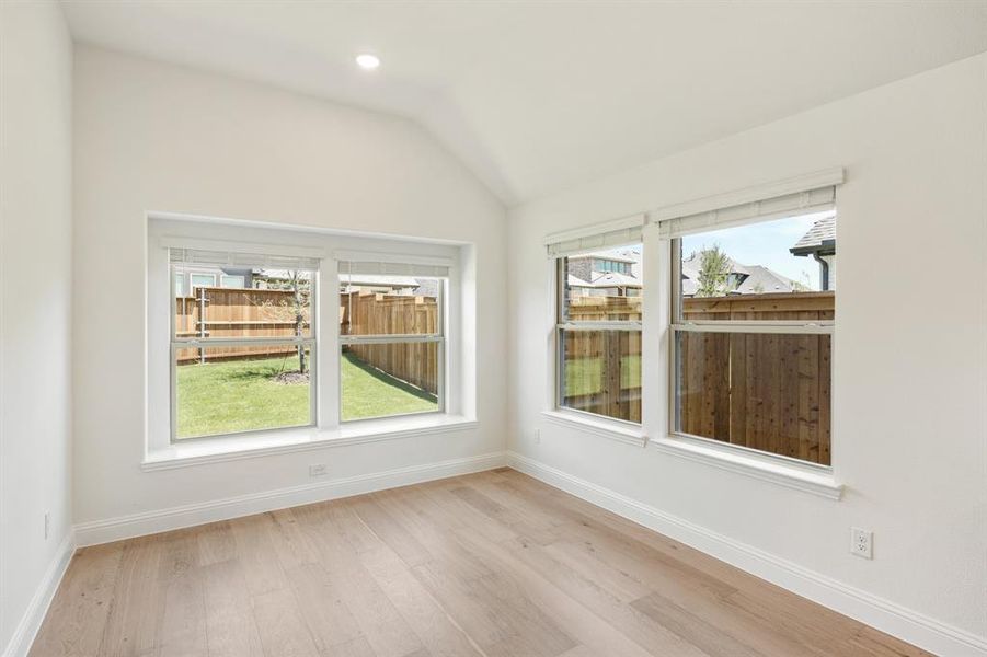 Spacious, unfurnished interior of a new home in Creekview Meadows, Pilot Point (Image 31). Spacious, unfurnished interior of a new home in Creekview Meadows, Pilot Point (Image 31).