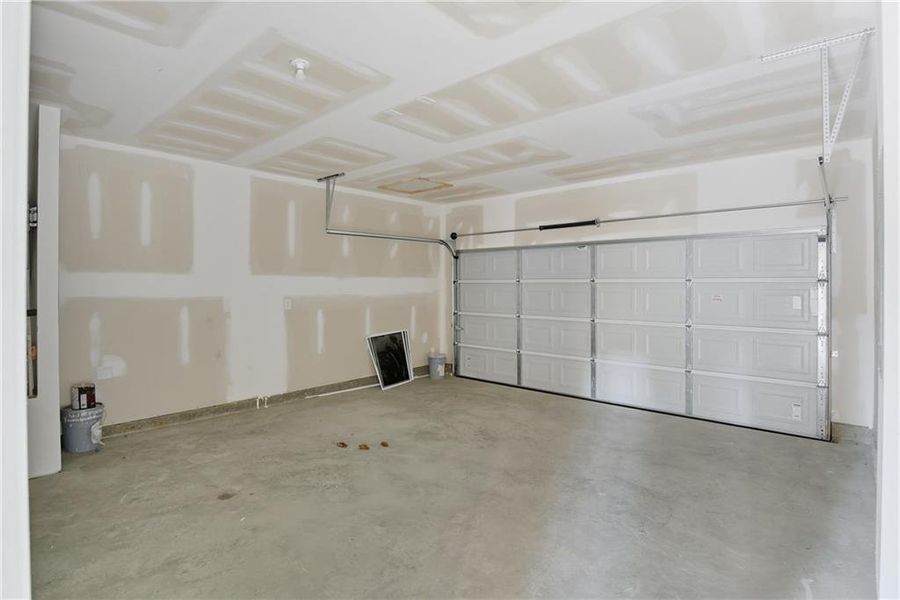 In-progress construction of a new home in Creekside Landing, Dallas, GA (Image 36).