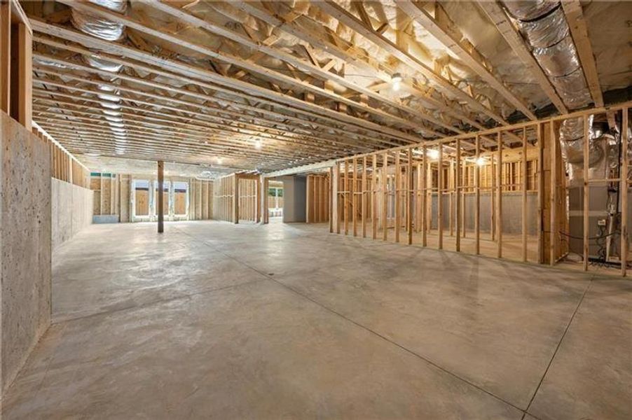 In-progress construction of a new home in , Sandy Springs, GA (Image 54).