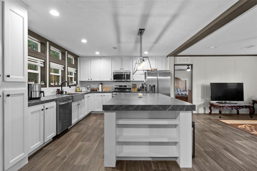 Furnished interior view inside a new home in , Huntsville (Image 3).