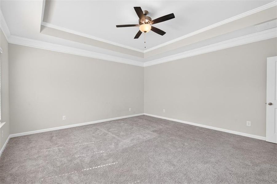 Spacious, unfurnished interior of a new home in Overlook at Hamilton Mill, Auburn (Image 29).