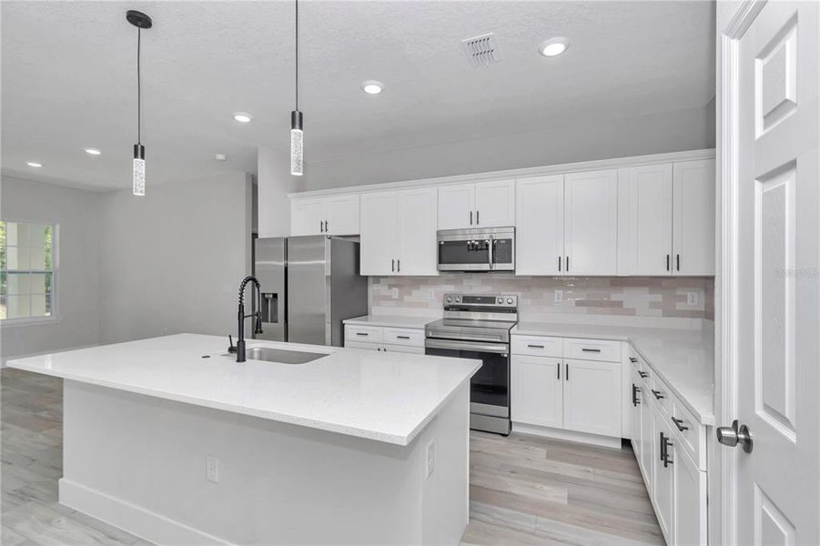 Furnished interior view inside a new home in , Citrus Springs (Image 3).