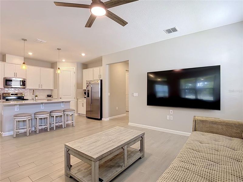 Furnished interior view inside a new home in Seasons at Big Sky, Kissimmee (Image 14).