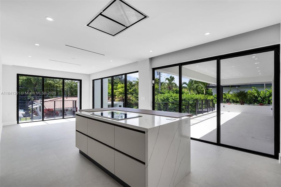 Furnished interior view inside a new home in , Key Biscayne (Image 12). Furnished interior view inside a new home in , Key Biscayne (Image 12).