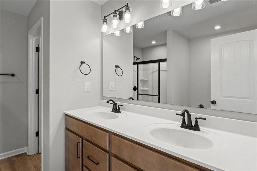 Furnished interior view inside a new home in Sage Woods, Dallas (Image 9).