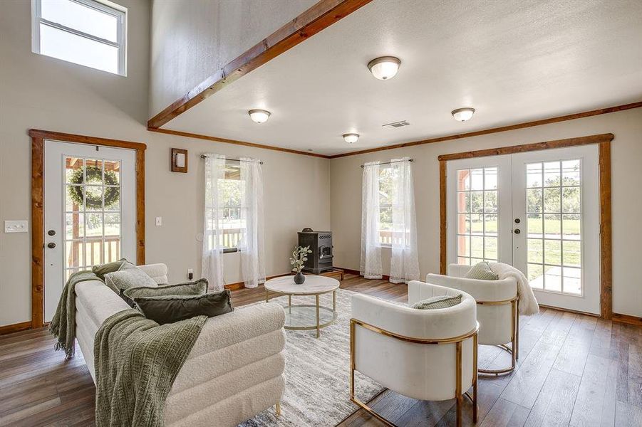 Furnished interior view inside a new home in , Itasca (Image 18). Furnished interior view inside a new home in , Itasca (Image 18).