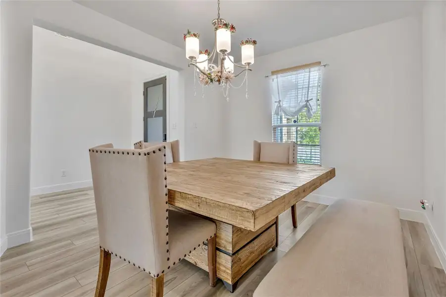 Furnished interior view inside a new home in Harper's Preserve - Classic Series, Conroe (Image 8). Furnished interior view inside a new home in Harper's Preserve - Classic Series, Conroe (Image 8).