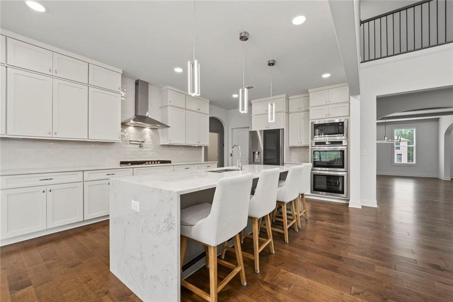 Furnished interior view inside a new home in , Conyers (Image 14).