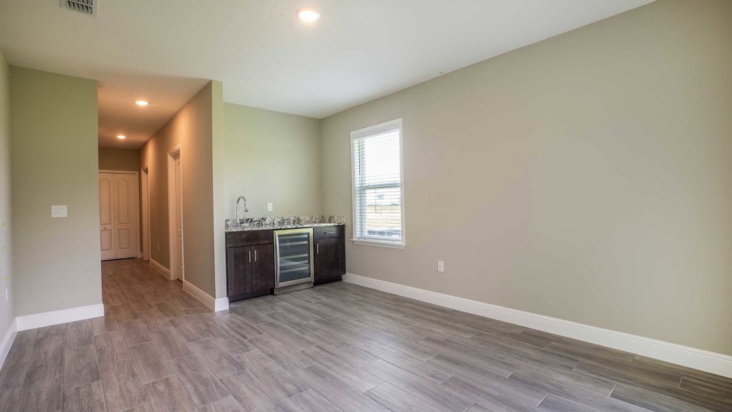 Representative unfurnished interior of a home built from the Columbus by Maronda Homes in Bella Estates, Plant City (Image 20).