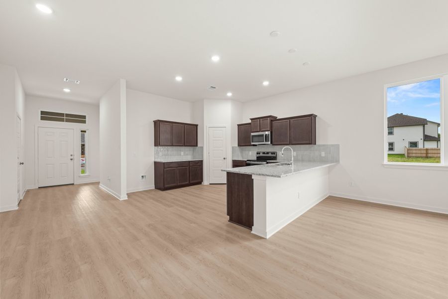 Furnished interior view inside a new home in Adaline Crossing, McGregor (Image 4).