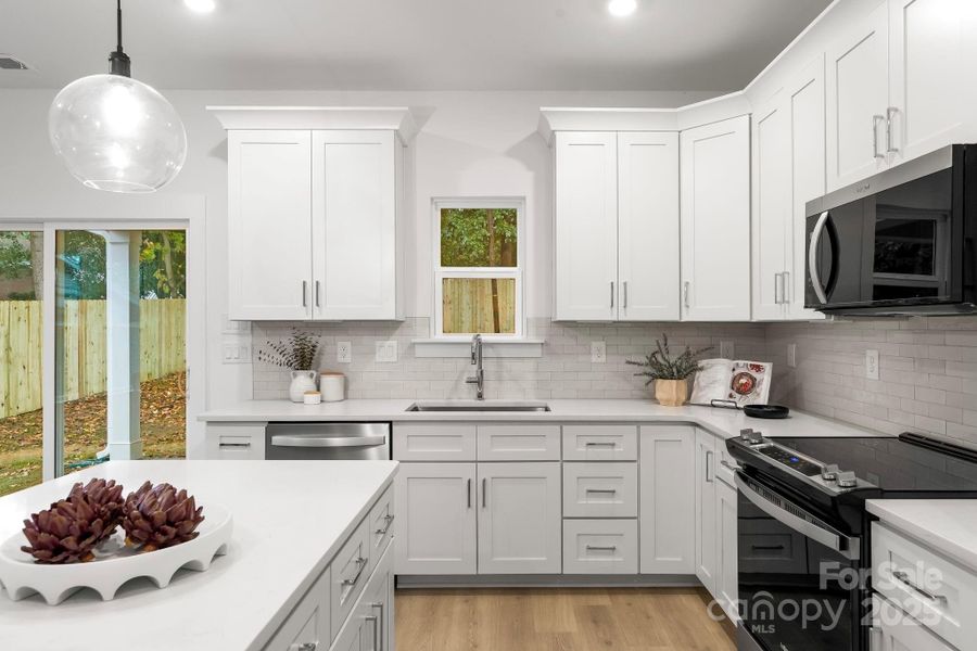 Furnished interior view inside a new home in , Charlotte (Image 32). Furnished interior view inside a new home in , Charlotte (Image 32).