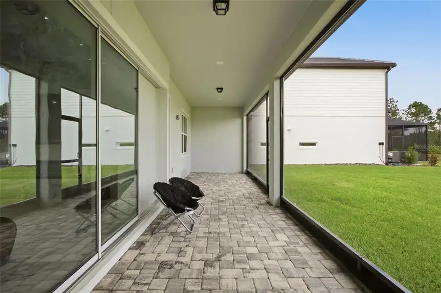 Exterior details and patio area of a home in , Zephyrhills (Image 4). Exterior details and patio area of a home in , Zephyrhills (Image 4).