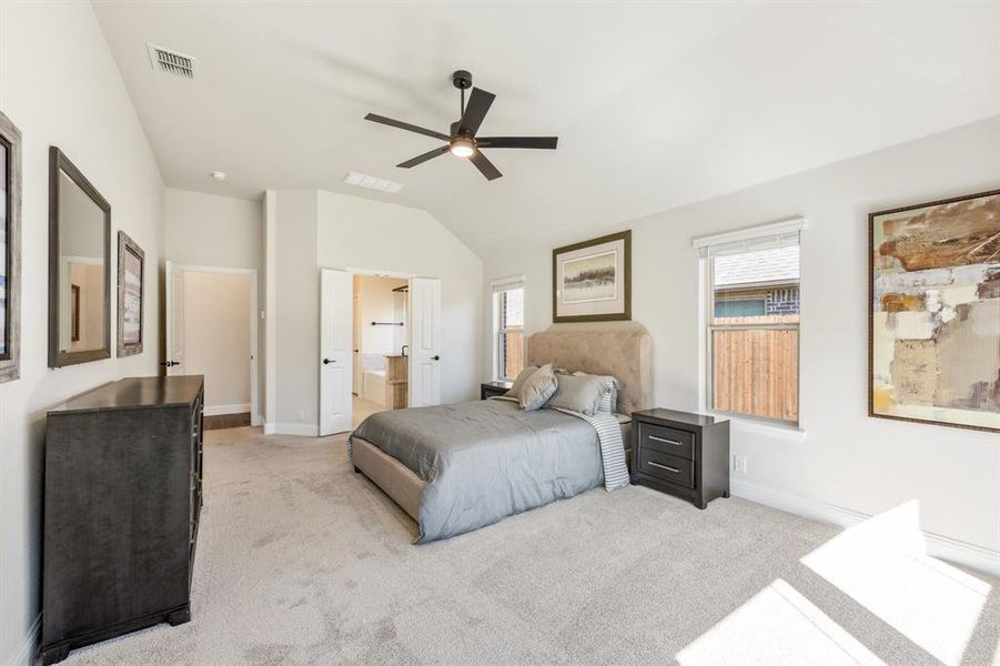 Furnished interior view inside a new home in Ridge Ranch Classic 50, Mesquite (Image 29). Furnished interior view inside a new home in Ridge Ranch Classic 50, Mesquite (Image 29).