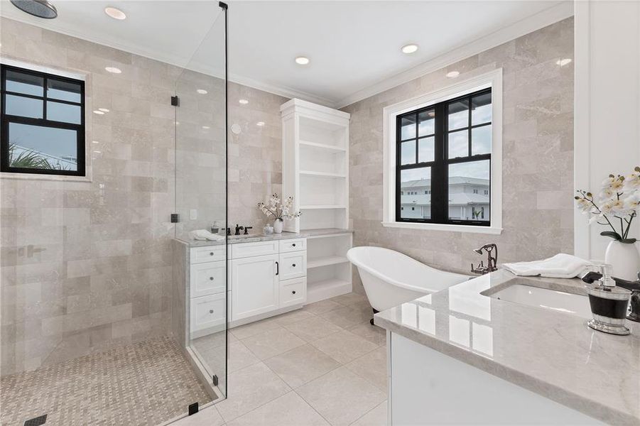 Furnished interior view inside a new home in , Boca Grande (Image 42).