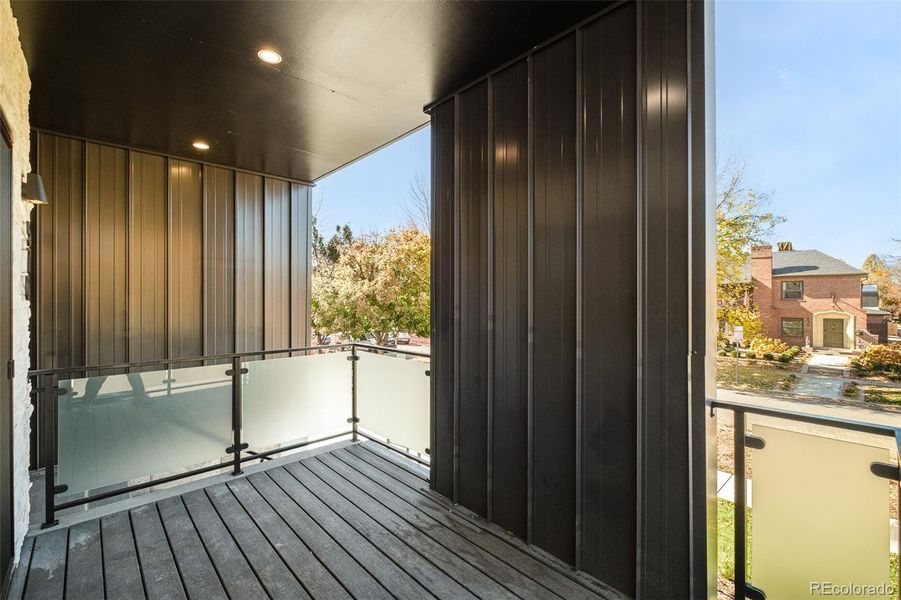 Exterior details and patio area of a home in , Denver (Image 31).