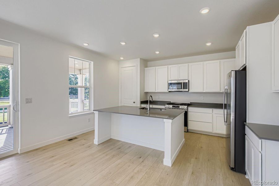 Furnished interior view inside a new home in Riano Ridge, Loveland (Image 4).