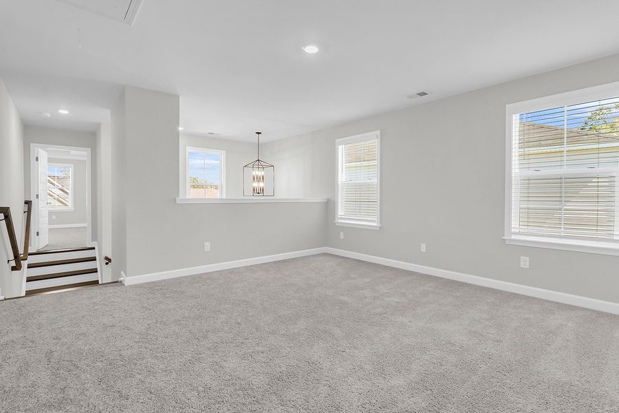 Spacious, unfurnished interior of a new home in Six Oaks, Summerville (Image 32). Spacious, unfurnished interior of a new home in Six Oaks, Summerville (Image 32).