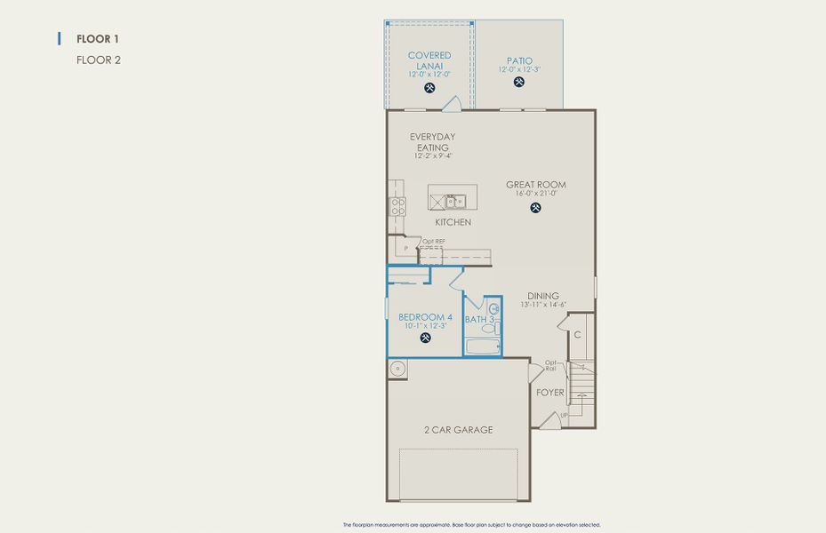 Murray Floor Plan, Quick Move-In Home, Floor 1