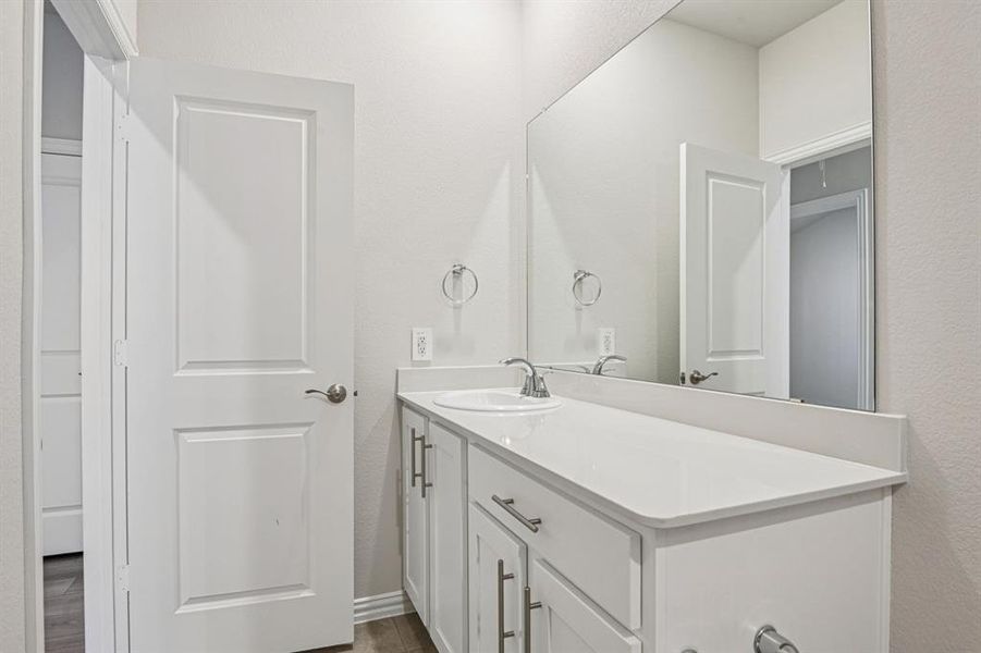 Photo is not of the actual home, but is an inspirational photo of builder’s model home and may depict options, furnishings, and/or decorator features that are not included.