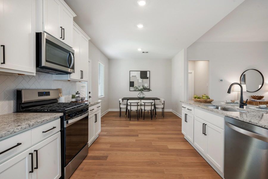 Furnished interior view inside a new home in Magnolia Woods, Magnolia (Image 13).