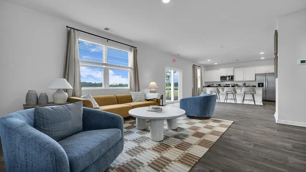 Furnished interior view inside a new home in The Ranch, Holly Hill (Image 3).