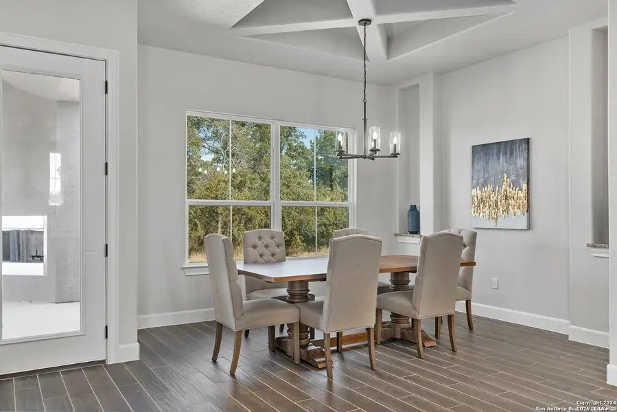 Furnished interior view inside a new home in , Spring Branch (Image 4).