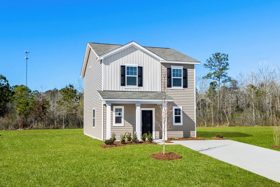 Representative exterior photo of a completed home built from the Mare by Starlight Homes in Andalusia, Loris, SC (Image 23).