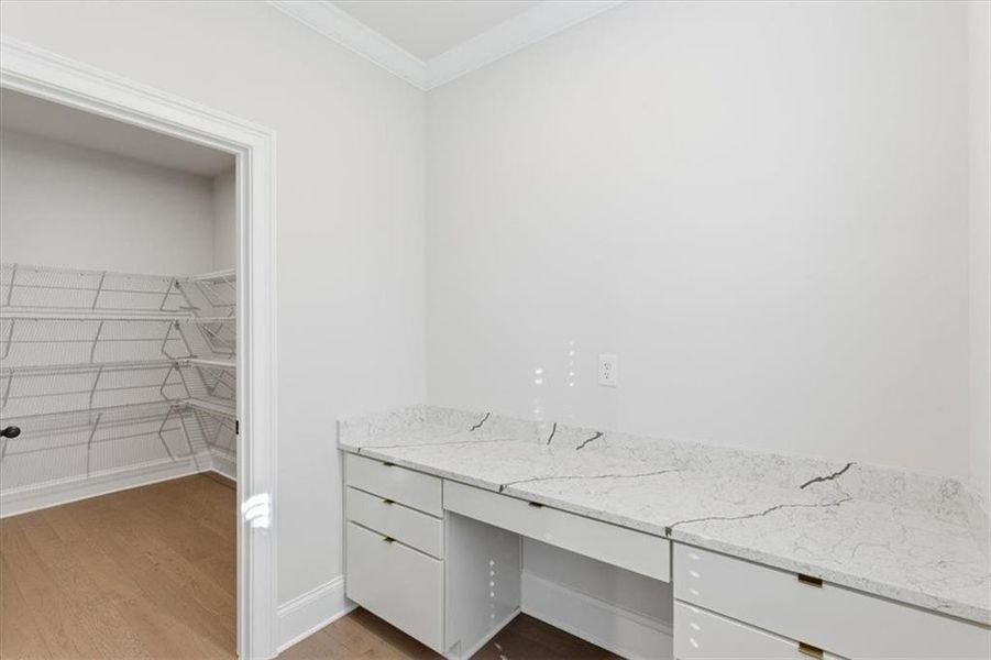 Furnished interior view inside a new home in Ford Landing, Acworth (Image 11).