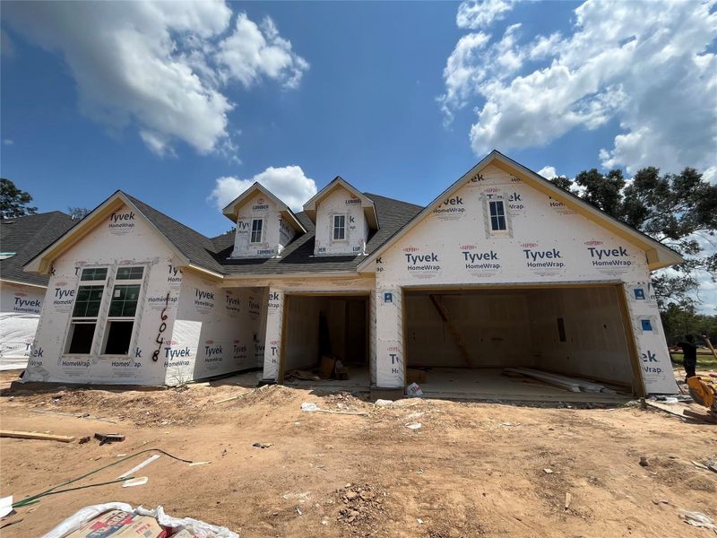 In-progress construction of a new home in , Conroe, TX (Image 8). In-progress construction of a new home in , Conroe, TX (Image 8).