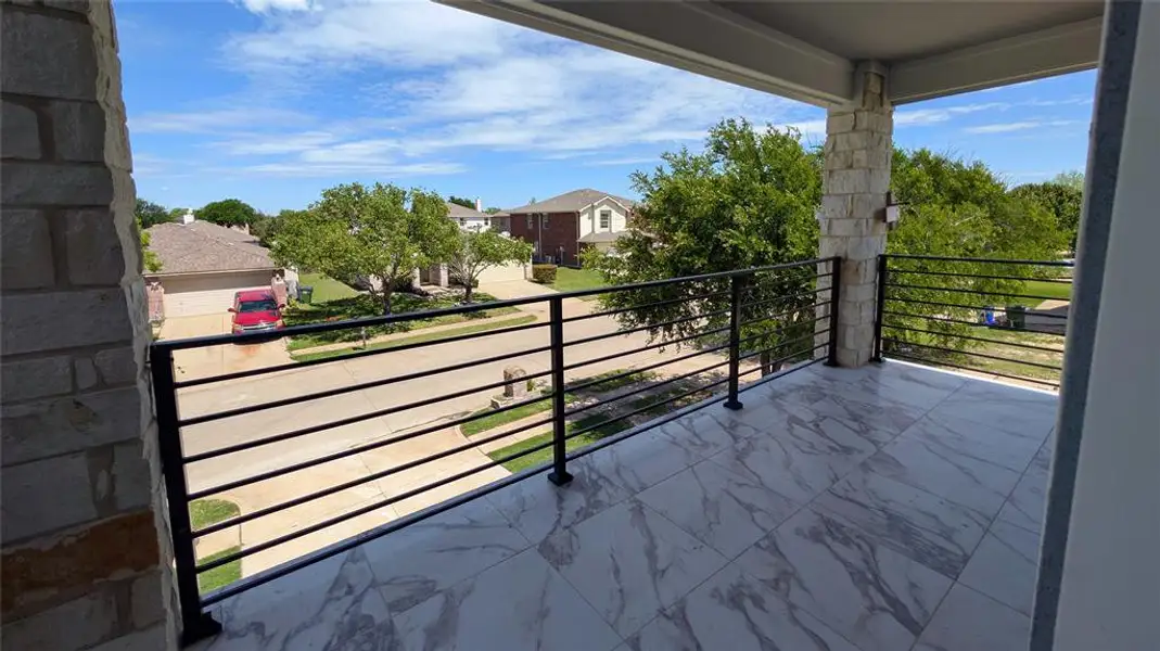 Exterior details and patio area of a home in , Balch Springs (Image 4).
