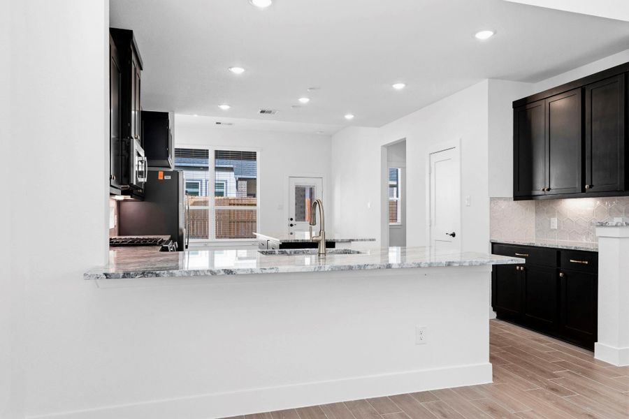 Furnished interior view inside a new home in Emory Glen, Magnolia (Image 12).