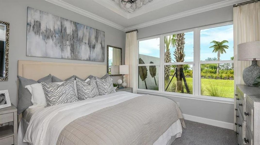 Furnished interior view inside a new home in Esplanade at Azario Lakewood Ranch, Bradenton (Image 16).