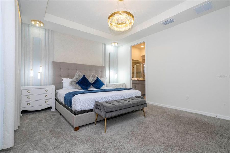 Furnished interior view inside a new home in Solara Resort, Kissimmee (Image 30).