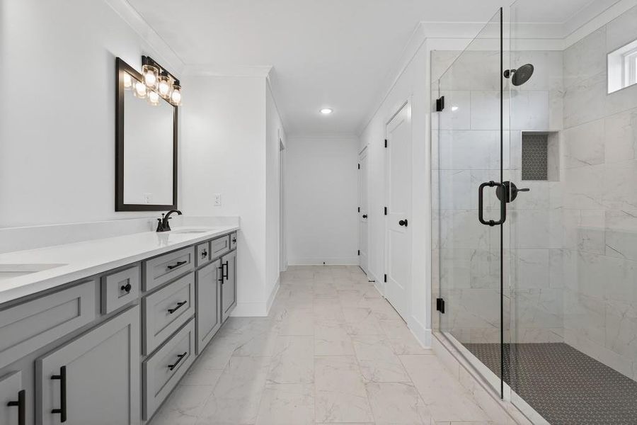 Furnished interior view inside a new home in Magnolia Ridge, Monroe (Image 12).