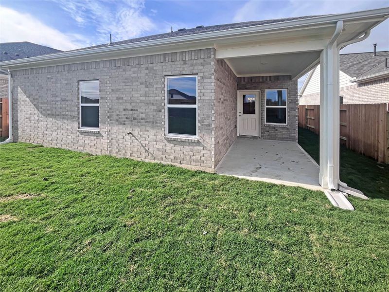 The Kettering II- Rear Covered Patio