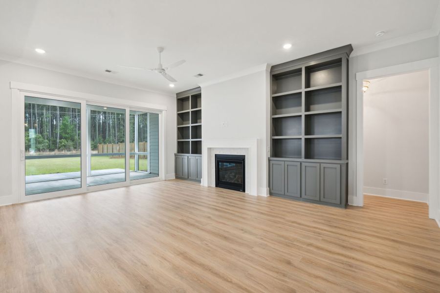 Representative unfurnished interior of a home built from the Drayton by Homes by Dickerson in Nexton, Summerville (Image 12). Representative unfurnished interior of a home built from the Drayton by Homes by Dickerson in Nexton, Summerville (Image 12).