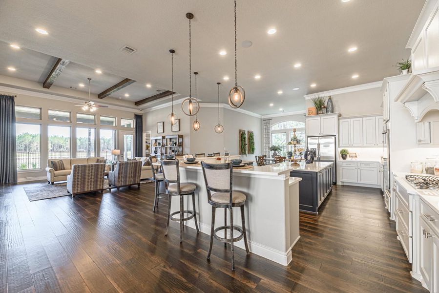 Representative furnished interior of a home built from the 4290 by Ravenna Homes in Artavia 70′, Conroe (Image 11). Representative furnished interior of a home built from the 4290 by Ravenna Homes in Artavia 70′, Conroe (Image 11).