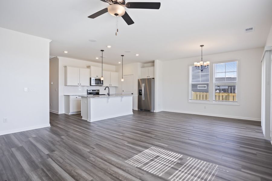 Spacious, unfurnished interior of a new home in Providence Station at Trolley Run, Aiken (Image 29). Spacious, unfurnished interior of a new home in Providence Station at Trolley Run, Aiken (Image 29).