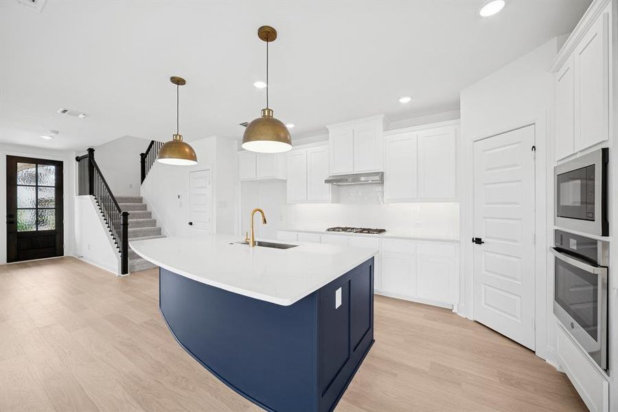 Furnished interior view inside a new home in Karis - Cottage Series, Crowley (Image 16).