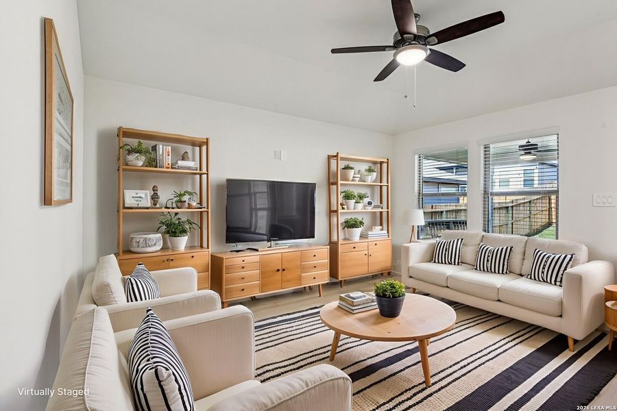 Furnished interior view inside a new home in Lark Canyon, New Braunfels (Image 10).