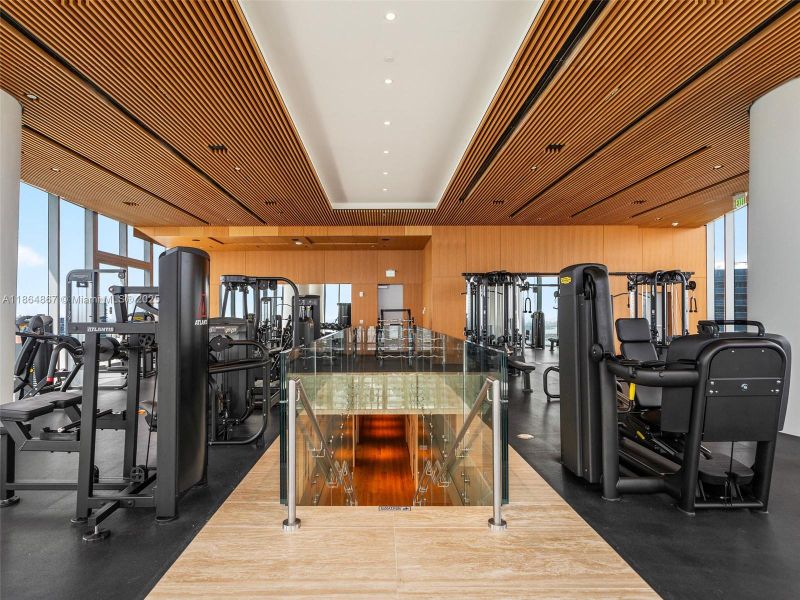 Furnished interior view inside a new home in , Miami (Image 31).