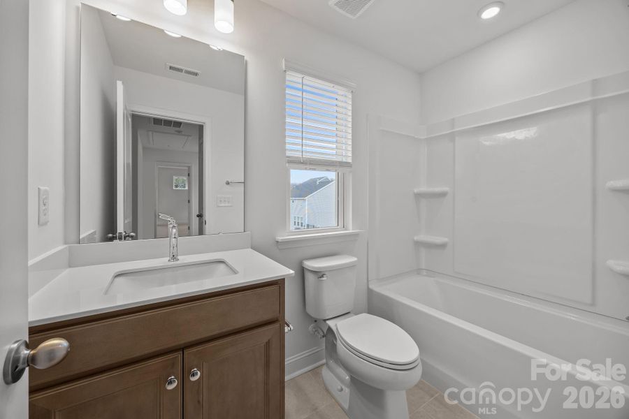 REPRESENTATIVE PURPOSES ONLY - Secondary Bath REPRESENTATIVE PURPOSES ONLY - Secondary Bath