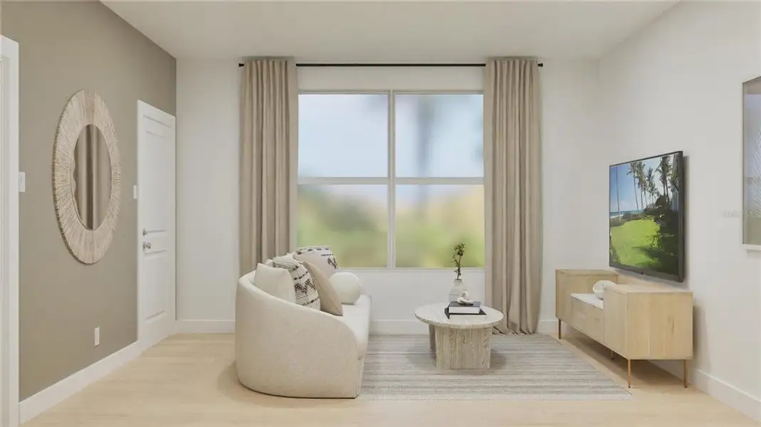 Furnished interior view inside a new home in Ranches at Lake McLeod, Eagle Lake (Image 20).