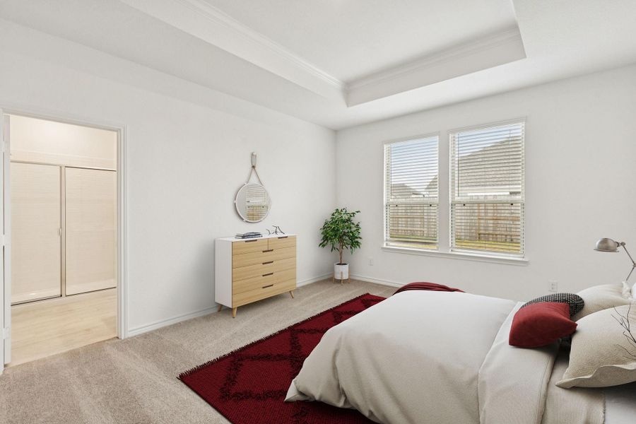 Furnished interior view inside a new home in River Ranch, Dayton (Image 13).