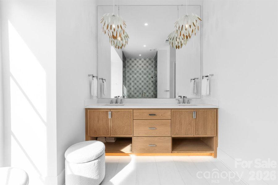 Furnished interior view inside a new home in , Davidson (Image 30).