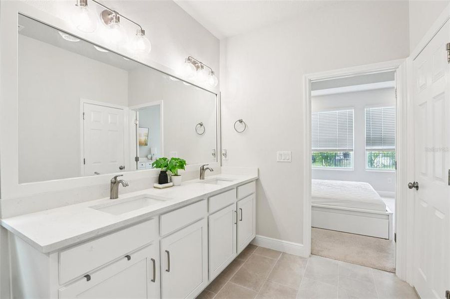 Furnished interior view inside a new home in Waterset Garden Series, Apollo Beach (Image 37).