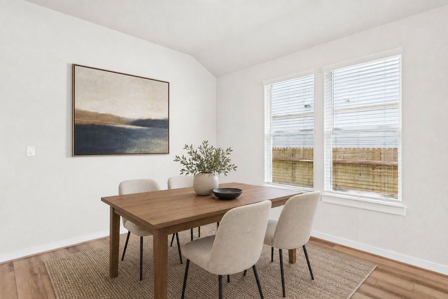 Furnished interior view inside a new home in East View Farms, Georgetown (Image 7).