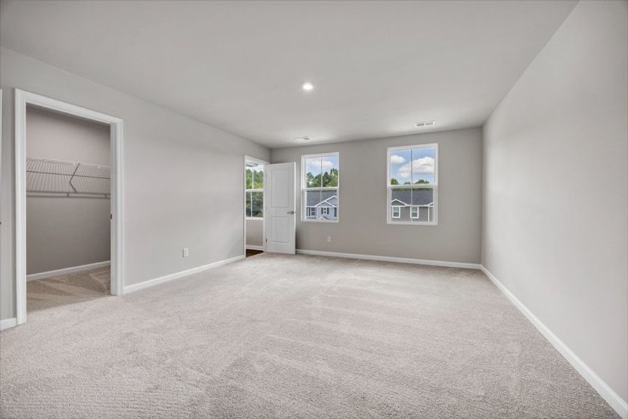 Spacious, unfurnished interior of a new home in Cameron Ridge 2-Story, Columbia (Image 19). Spacious, unfurnished interior of a new home in Cameron Ridge 2-Story, Columbia (Image 19).