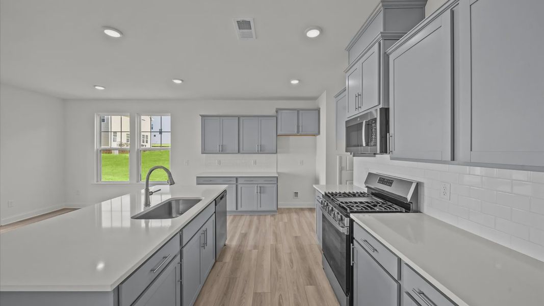 Furnished interior view inside a new home in Essex Village, Franklinton (Image 11).