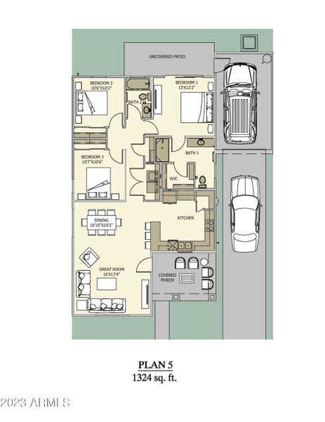 Plan 5 Floor Plan